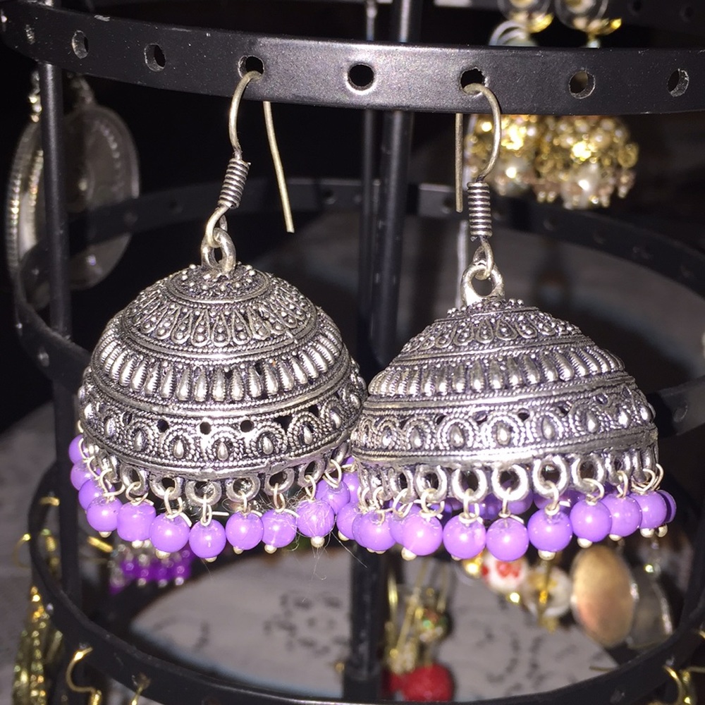 French wire earrings/jhumki